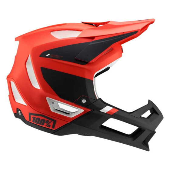 100percent Trajecta With Fidlock downhill helmet