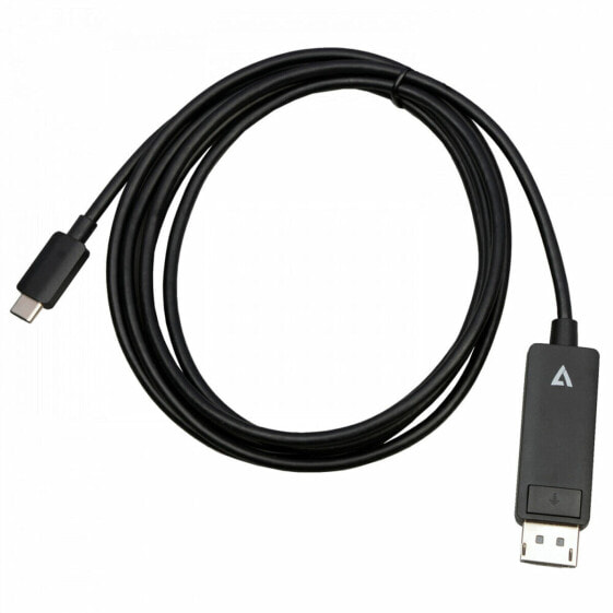 Адаптер USB C—DisplayPort V7 V7USBCDP14-2M (2 m) 8K Ultra HD