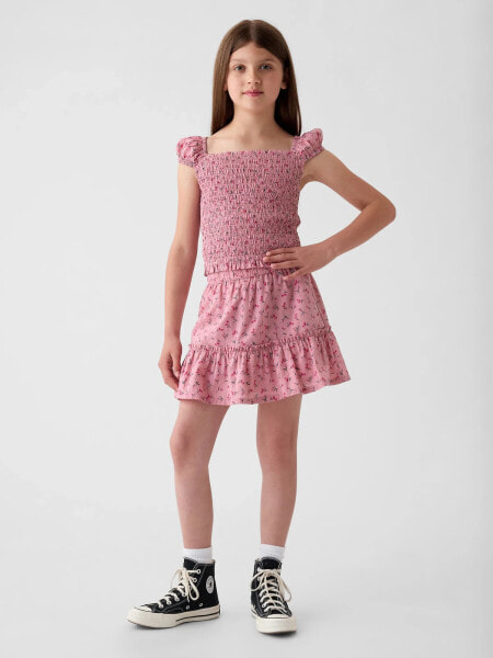 Kids Tiered Skort