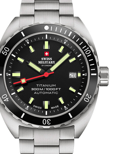 Часы Swiss Military SMA3410001 Diver Titanium Automatic
