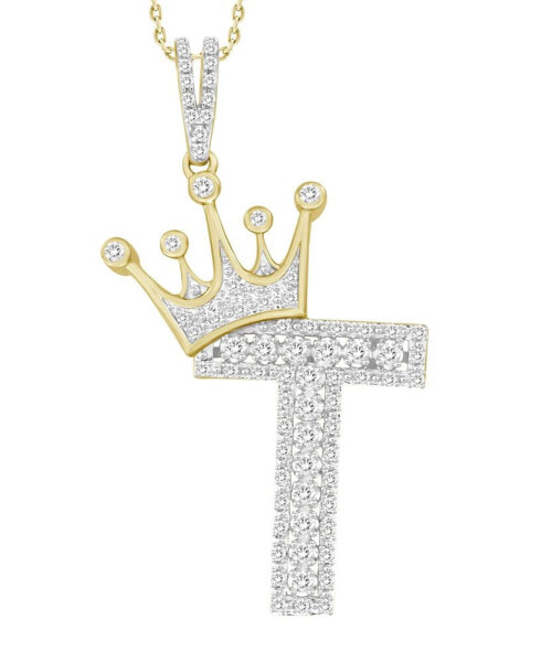 Подвеска Macy's Diamond Crowned Initial