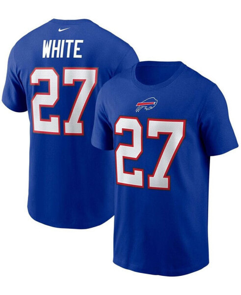 Men's Tre'Davious White Royal Buffalo Bills Player Name and Number T-shirt