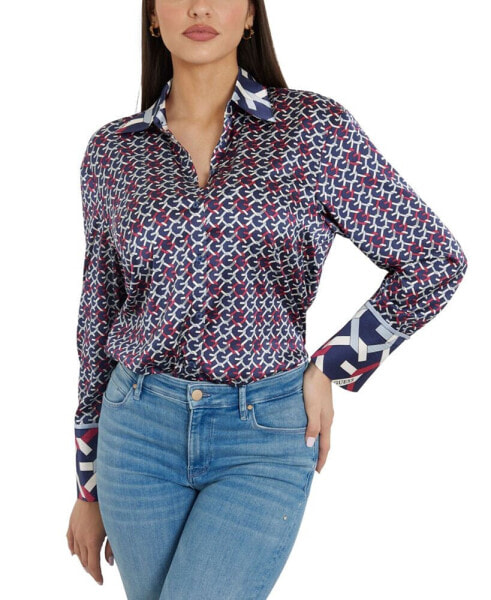 Women's Alexandra Long-Sleeve Button-Up Shirt