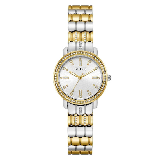 Guess Damen Armbanduhr Hayley gold, silber 30 mm GW0612L1