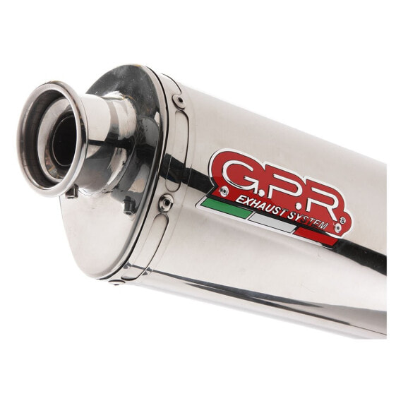 GPR EXHAUST SYSTEMS Trioval F 750 GS 18-19 Euro 4 homologated slip on muffler