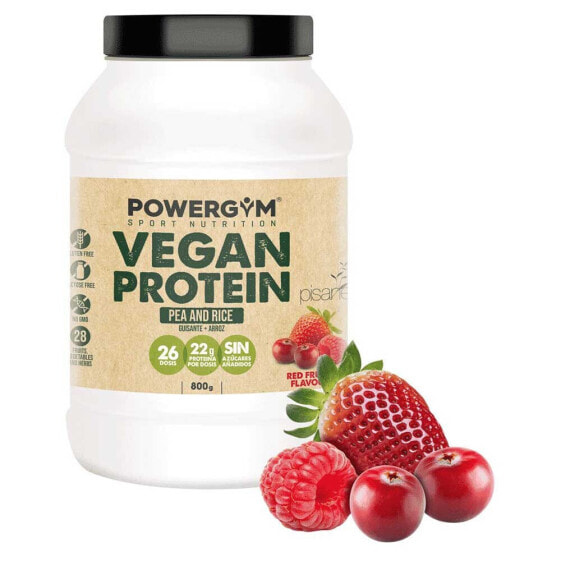POWERGYM Vegan Protein 800gr Red Fruits