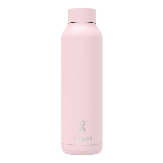 Бутылка для воды спортивная Quokka Thermo Solid Quartz 630мл розовая