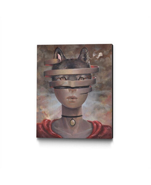 Aaron Jasinski Wolf in Lambs Clothes Museum Mounted Canvas 25" x 20"