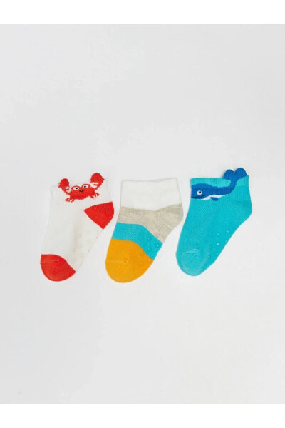Носки для малышей LC WAIKIKI Пальчики в квадратиках