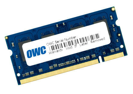 OWC 2GB - PC5300 - DDR2 - 667MHz - 2 GB - 1 x 2 GB - DDR2 - 667 MHz - 200-pin SO-DIMM - Blue