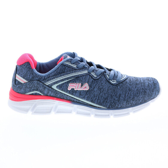 Fila Memory Vernato Heather 5RM00229-418 Womens Blue Athletic Running Shoes 10