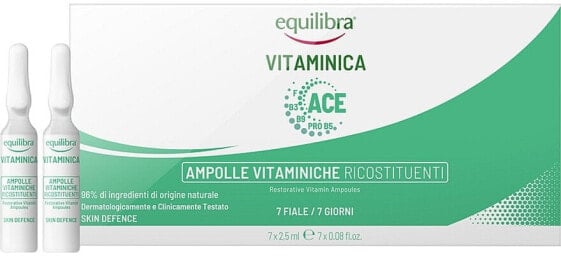 Revitalisierende Vitaminampullen für das Gesicht