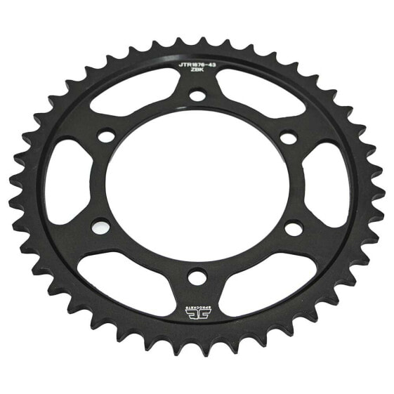 JT SPROCKETS 525 JTR1876.43ZBK Steel Rear Sprocket