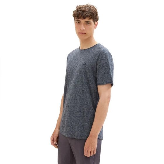 TOM TAILOR 1043492 Open Edge short sleeve T-shirt