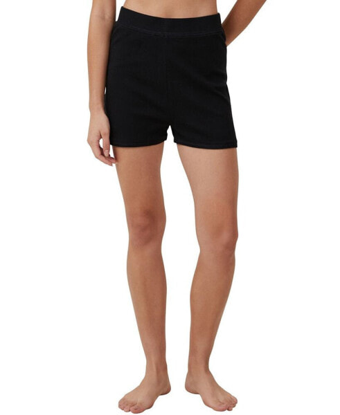 Women's Picot Pointelle Pajama Short