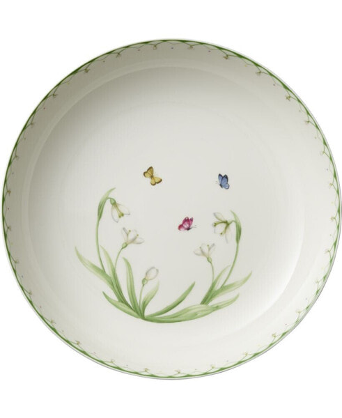 Colorful Spring Large Round Vegetable Bowl
