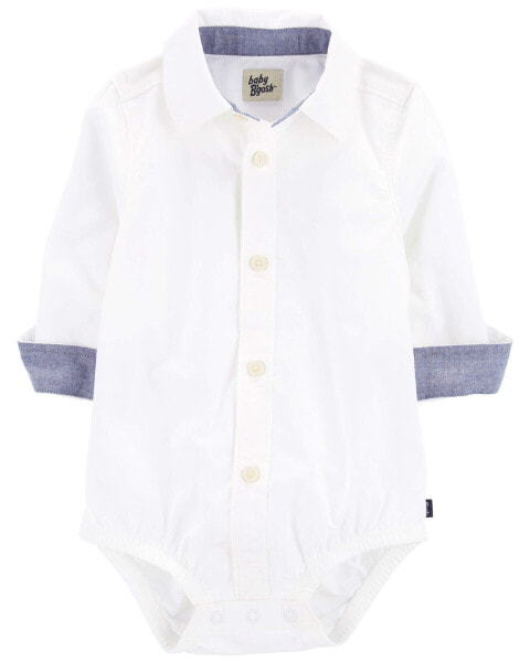 Baby Button-Front Bodysuit 18M