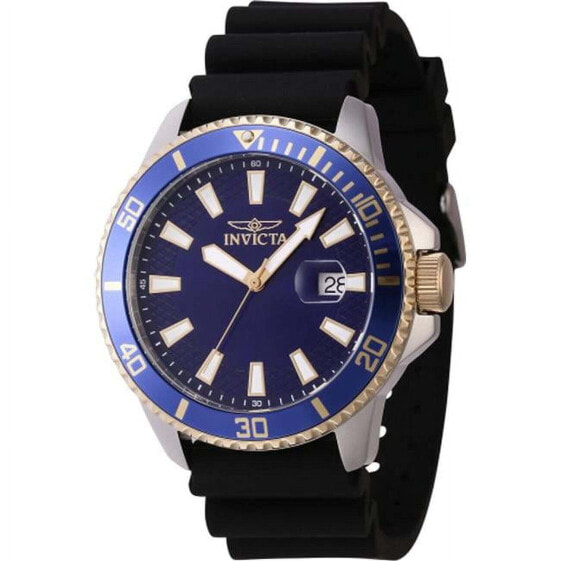 Invicta 46133 Pro Diver Quartz 3 Hand Blue Dial Men Watch