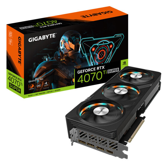 Видеокарта Gigabyte GeForce RTX 4070 Ti SUPER GAMING_OC