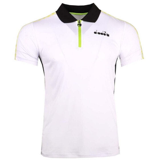 Diadora Challenge Tennis Short Sleeve Polo Shirt Mens Size XS Casual 176853-C03