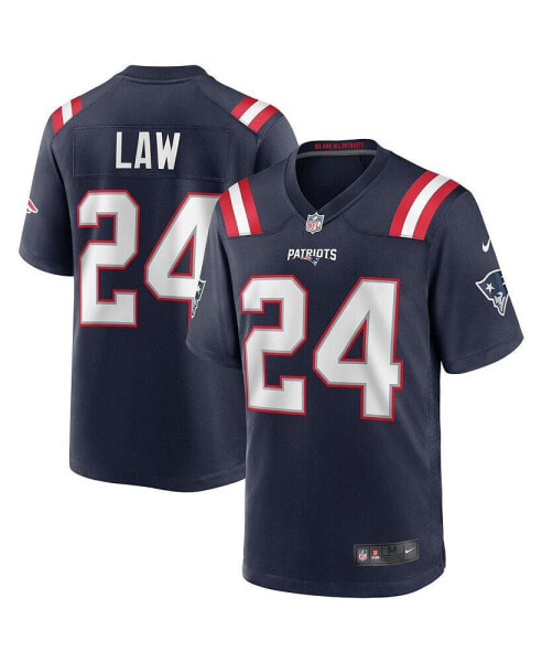 Men's Ty Law New England Patriots Game Retired Player Jersey