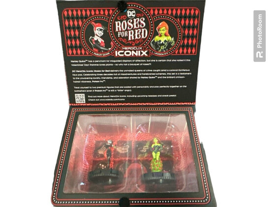 HEROCLIX Iconix Roses for Red New Sealed Harley Quinn Poison Ivy