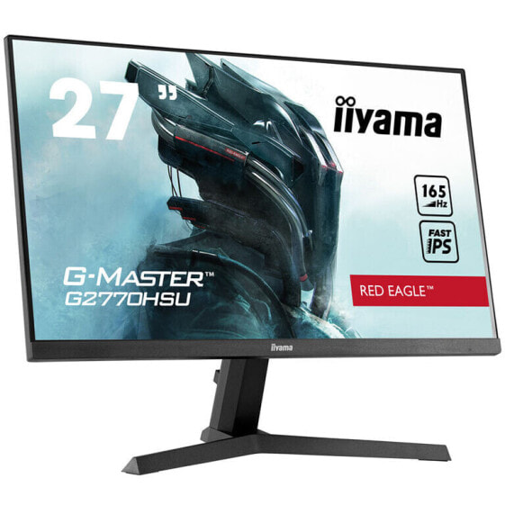 iiyama G-Master G2770HSU-B1 Red Eagle, 27 Zoll Gaming Monitor, 165 Hz, IPS, FreeSync