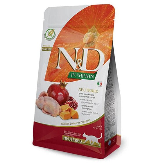 FARMINA Pumpkin Neutered Quail 300g Cat Food