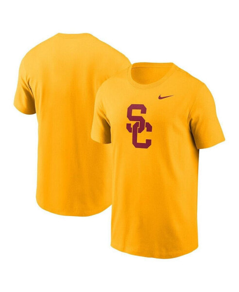 Men's Gold USC Trojans Primetime Evergreen Logo T-Shirt