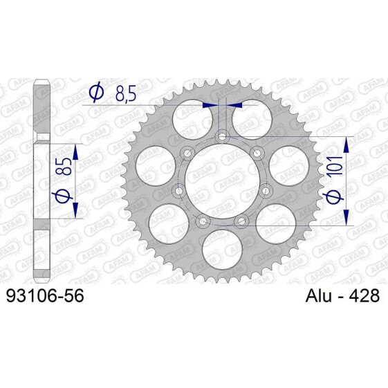 AFAM 93106 Rear Sprocket