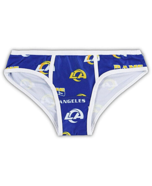Women's Navy Los Angeles Rams Breakthrough Allover Print Knit Panty