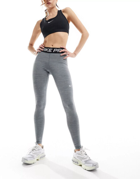 Nike Training Pro 365 leggings in grey