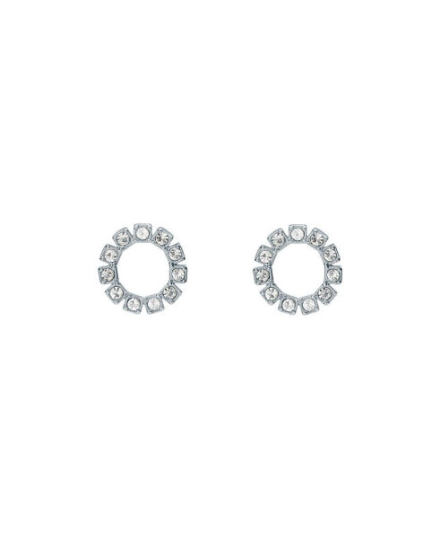 HALIANA: Halo Crystal Stud Earrings