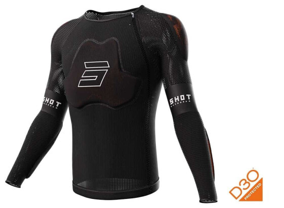 SHOT Race D30 compression long sleeve protection t-shirt