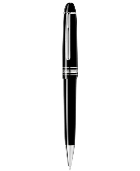 Meisterstück Midsize Platinum Black Ballpoint Pen 114185