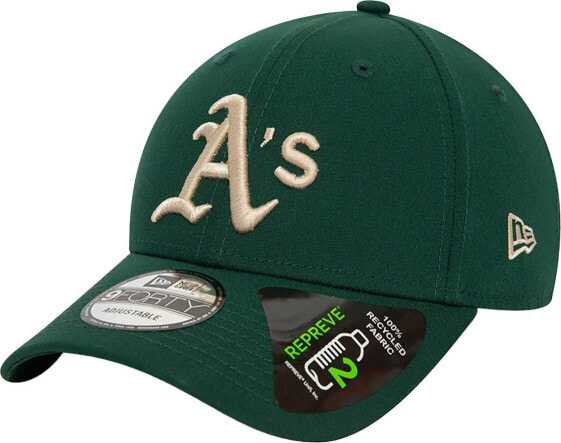 Oakland Athletic New Era 9Forty Repreve Green Baseball Cap