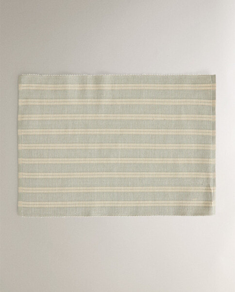 Striped needlecord placemat (pack of 2)