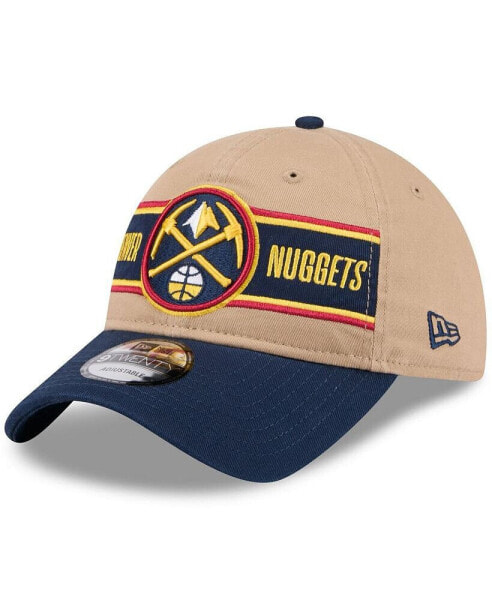 Men's Tan/Navy Denver Nuggets 2024 NBA Draft 9TWENTY Adjustable Hat