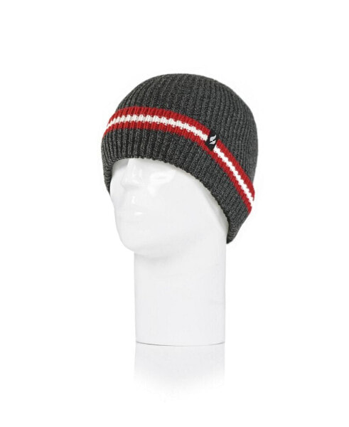 Men's Simon Rib Knit Roll Up Hat