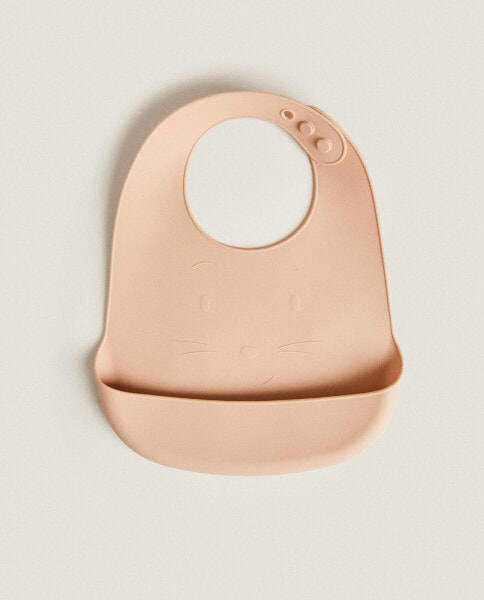 Children's silicone mouse bib