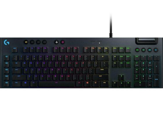 Logitech G815 LIGHTSYNC RGB Mechanical Gaming Keyboard with Low Profile GL Tacti