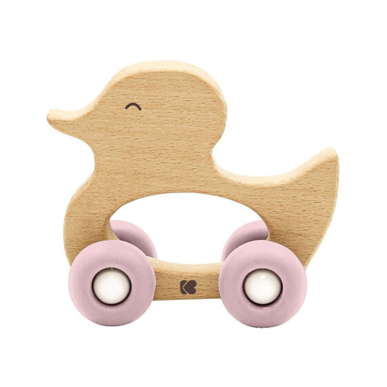 KIKKABOO Wooden Toy With Silicone Duck