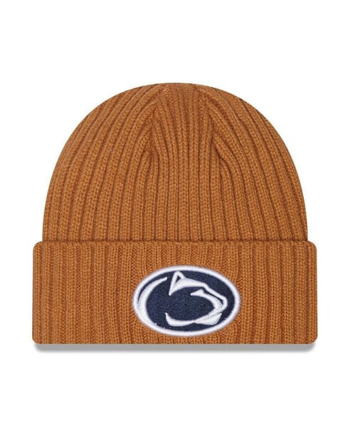 Men's Light Brown Penn State Nittany Lions Core Classic Cuffed Knit Hat