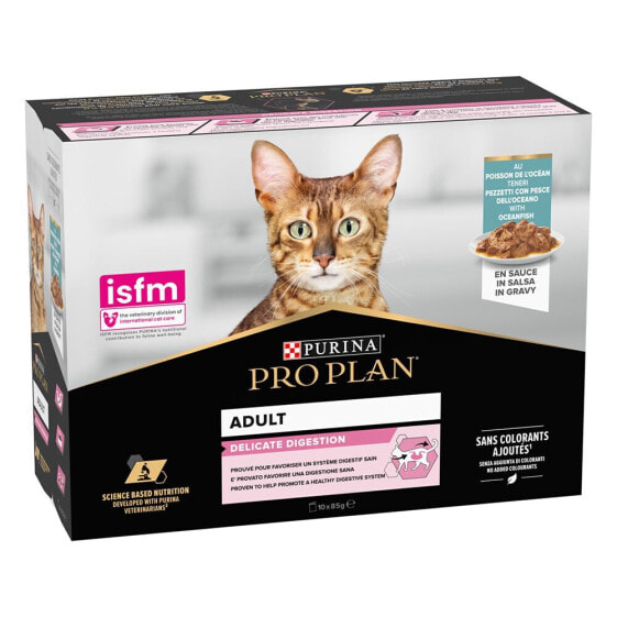 PURINA Pro Plan Delicate Ocean Fish 10x85g Cat Food