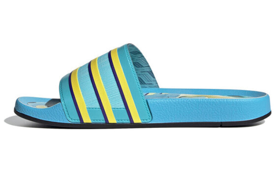 Синие мужские шлепанцы adidas Originals Adilette Premium Slides FX4379