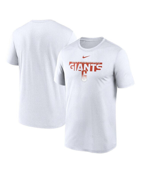 Men's White San Francisco Giants City Connect Legend Performance T-shirt