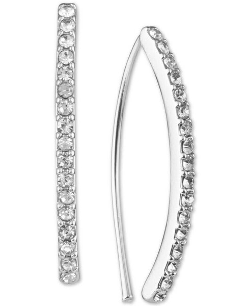 Pavé Threader Earrings