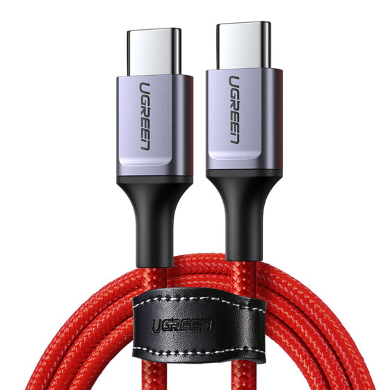 Кабель UGreen USB-C - USB-C 2.0 3A красный