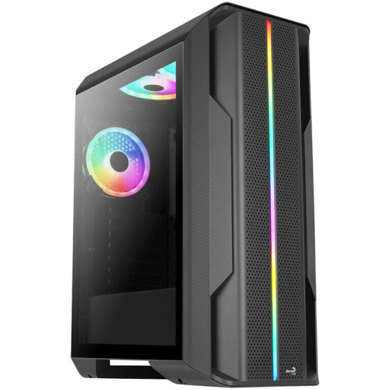 Aerocool Splinter Duo Midi-Tower - schwarz Window