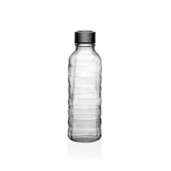 Бутылка для воды стеклянная Versa 500 мл Прозрачный Алюминиевая 7 x 22,7 x 7 см